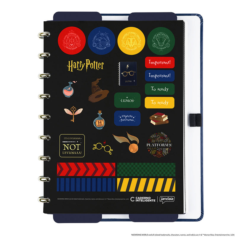 CADERNO CI BY HARRY POTTER AZUL