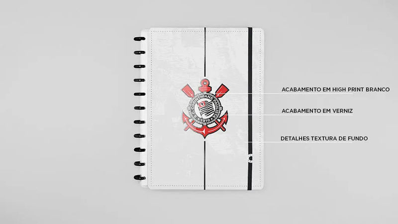 CADERNO CORINTHIANS TIMAO