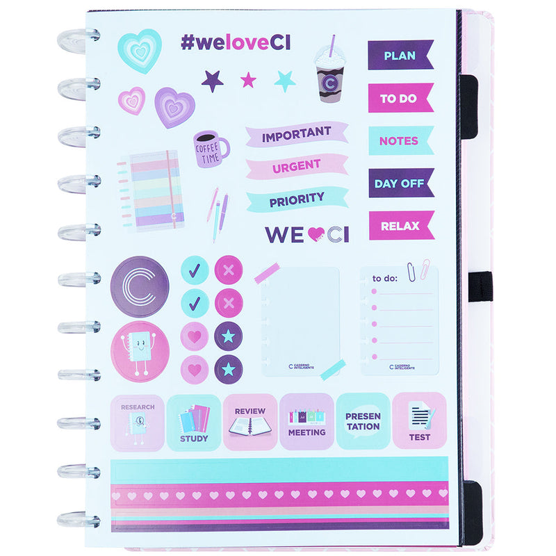 CADERNO ICE PINK