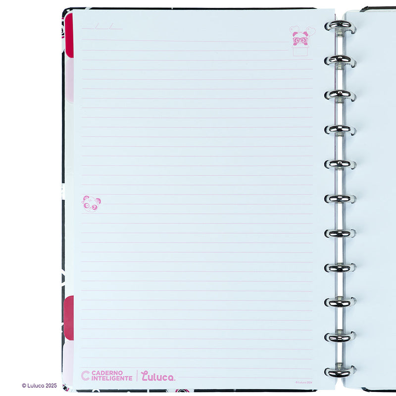 CADERNO PANDALU STAR - LULUCA