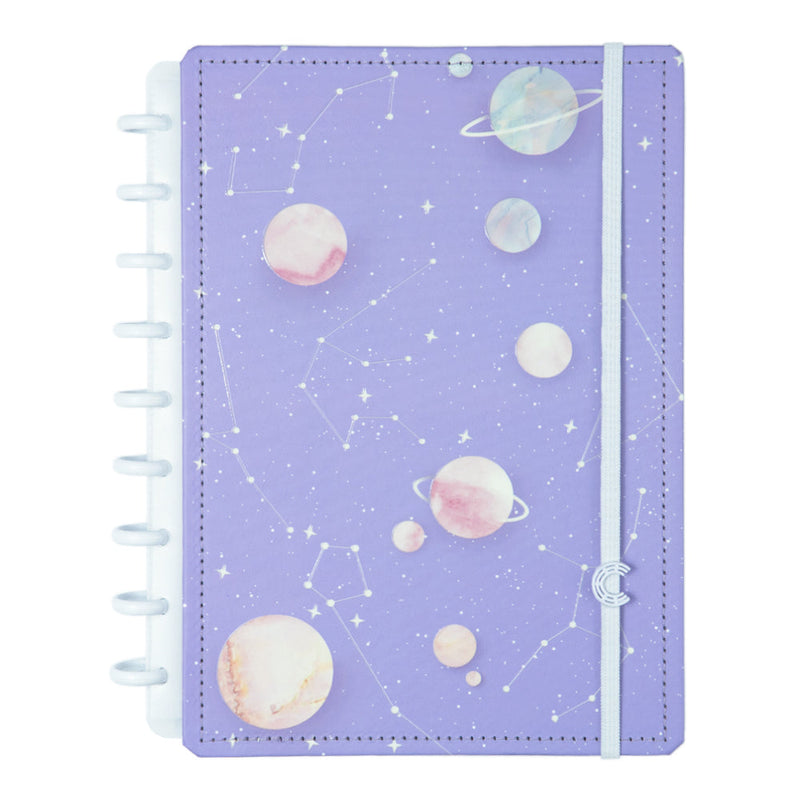 CADERNO PURPLE GALAXY BY GOCASE