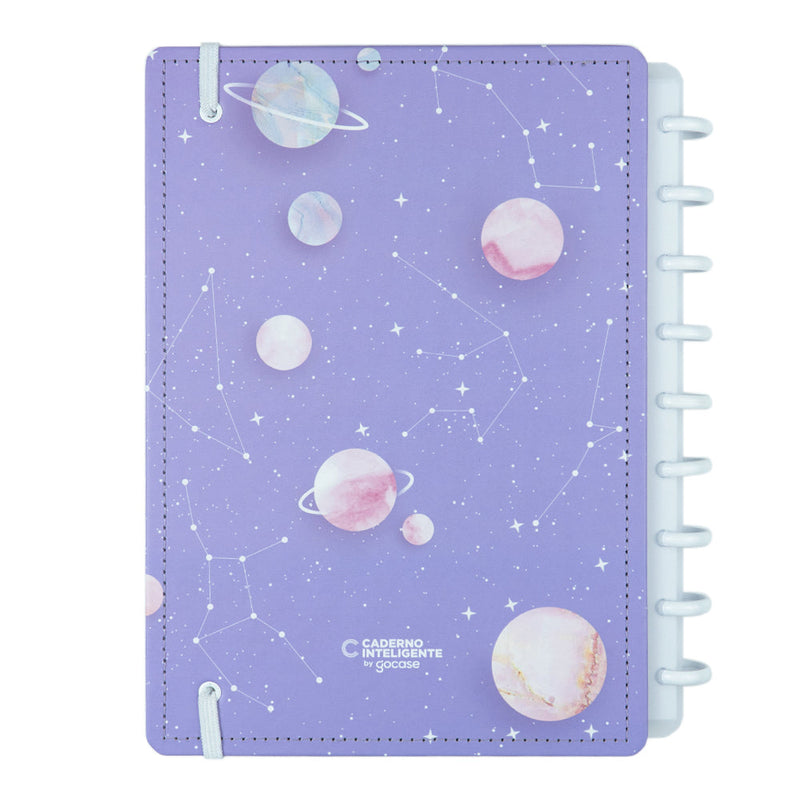CADERNO PURPLE GALAXY BY GOCASE