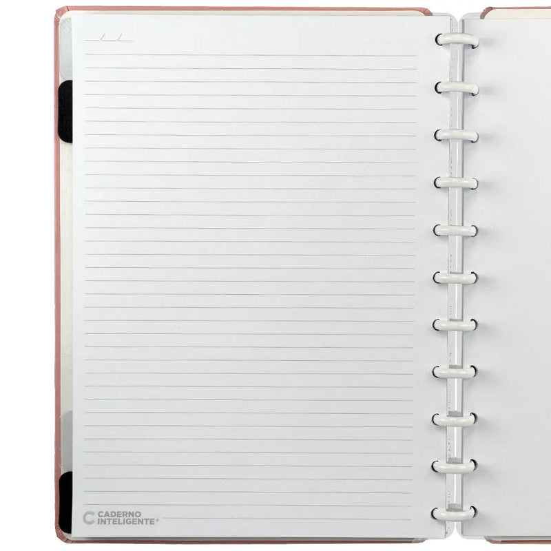 CADERNO ROSE PASTEL