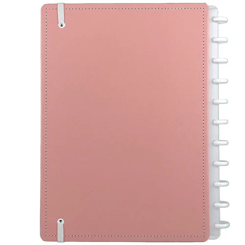 CADERNO ROSE PASTEL