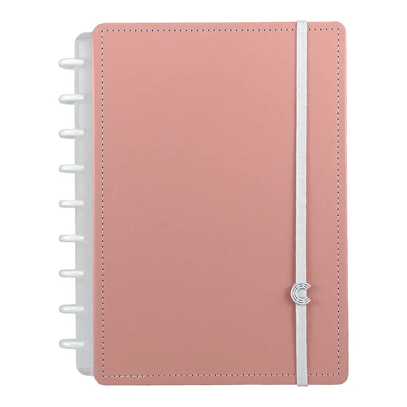 CADERNO ROSE PASTEL