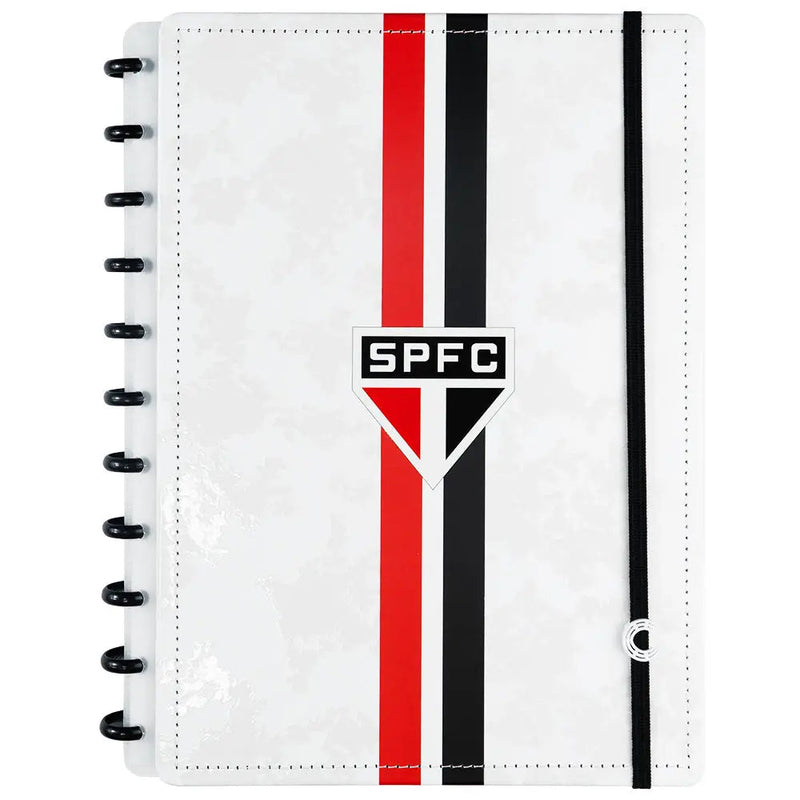 CADERNO SÃO PAULO TRICOLOR PAULISTA BRANCO