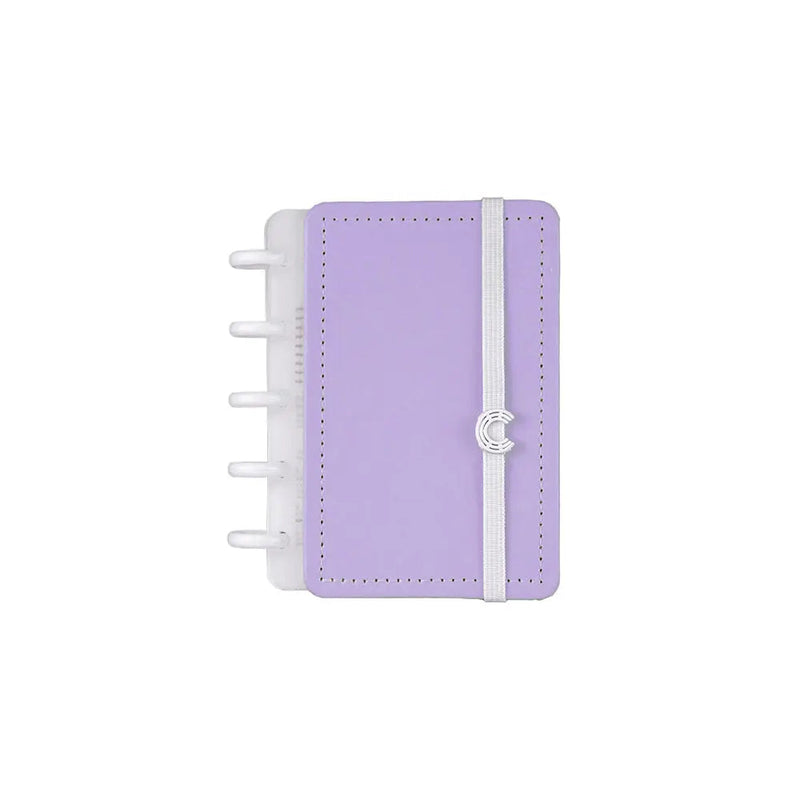 CADERNO LILÁS PASTEL