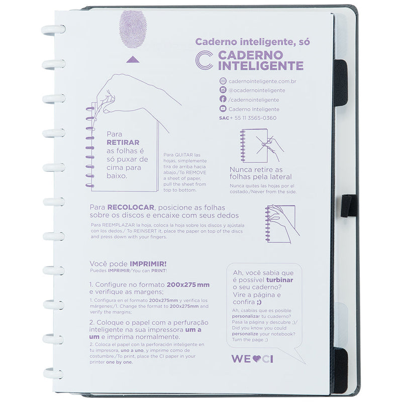 Caderno Cool Grey