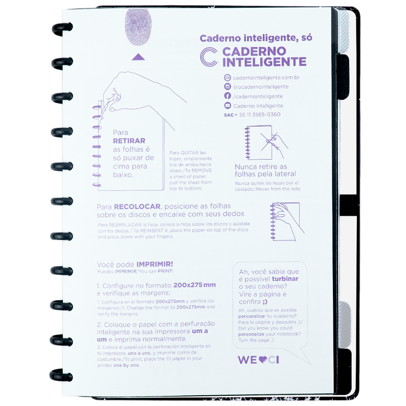 Caderno By Gocase Poeira das Estrelas