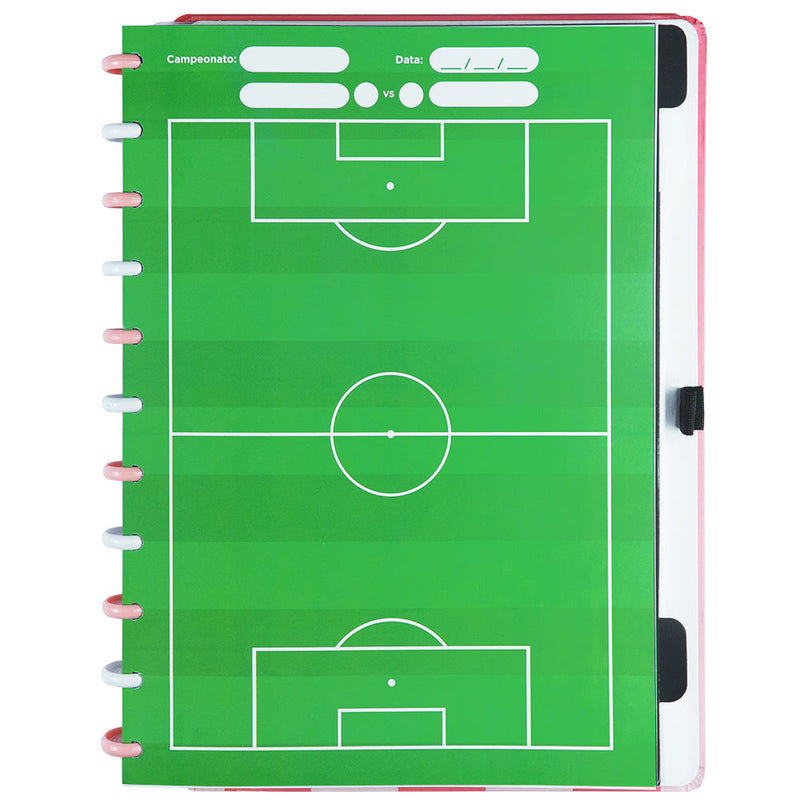 Caderno Atlético Mineiro Rosa