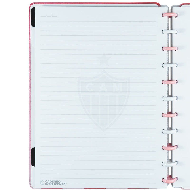 Caderno Atlético Mineiro Rosa