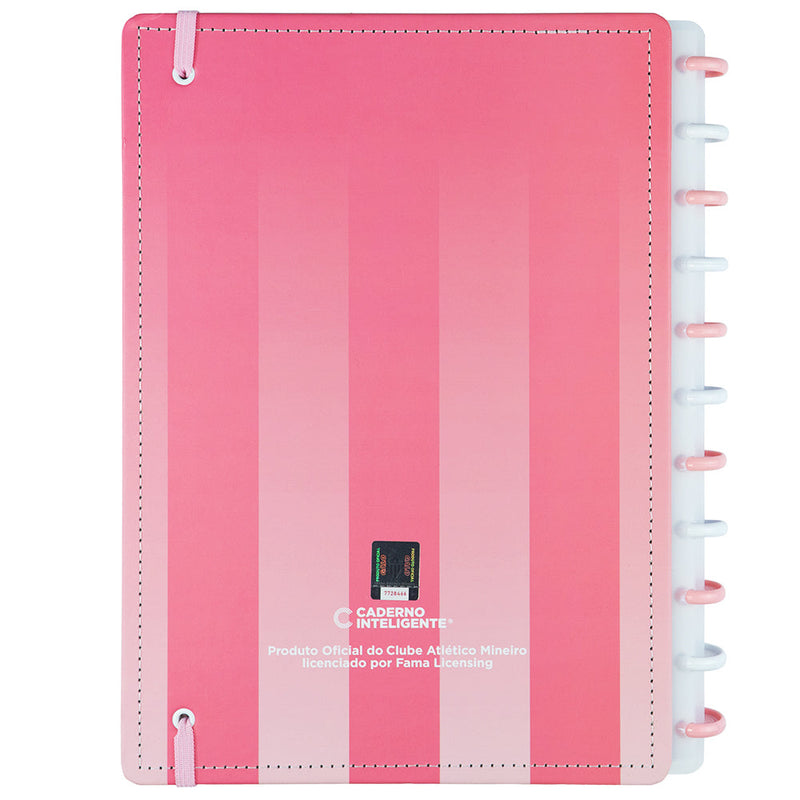 Caderno Atlético Mineiro Rosa