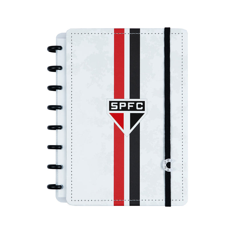 CADERNO SÃO PAULO TRICOLOR PAULISTA BRANCO