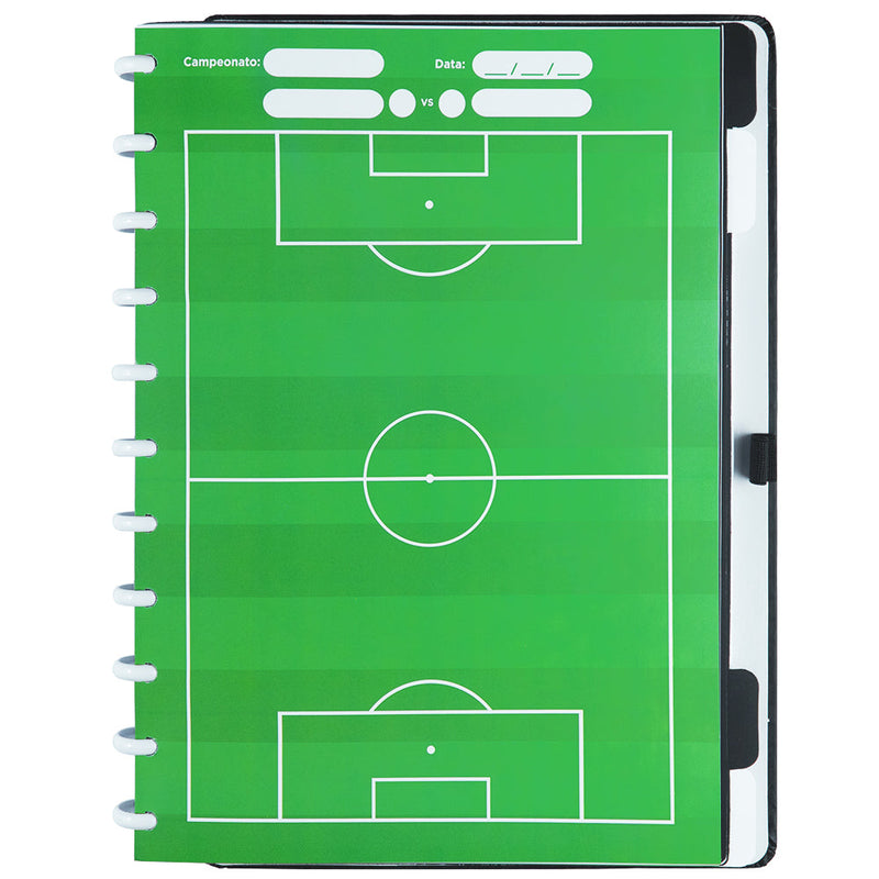 Caderno Atlético Mineiro Preto