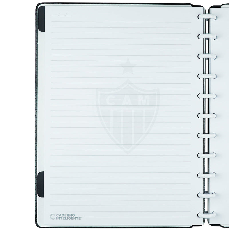 Caderno Atlético Mineiro Preto