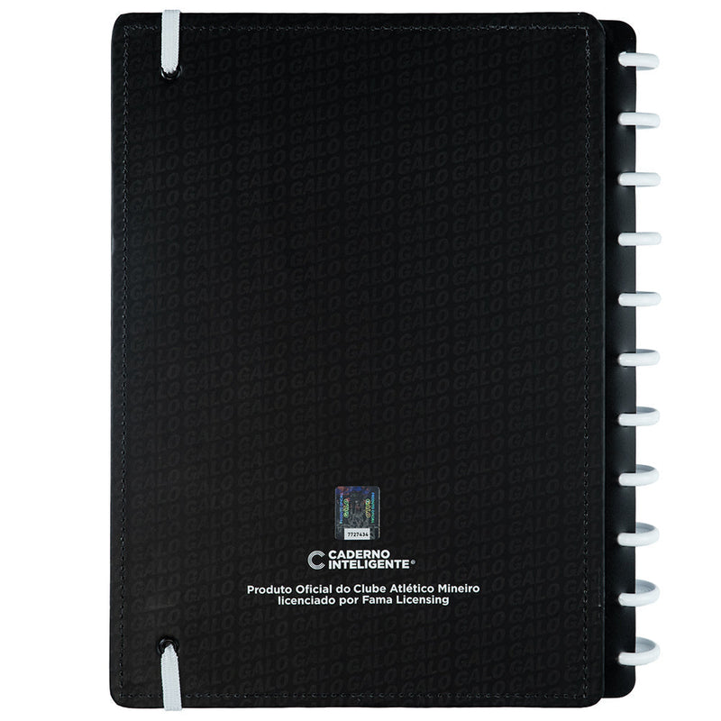 Caderno Atlético Mineiro Preto