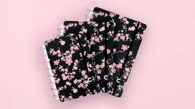 Caderno By Gocase Classical Rose Black