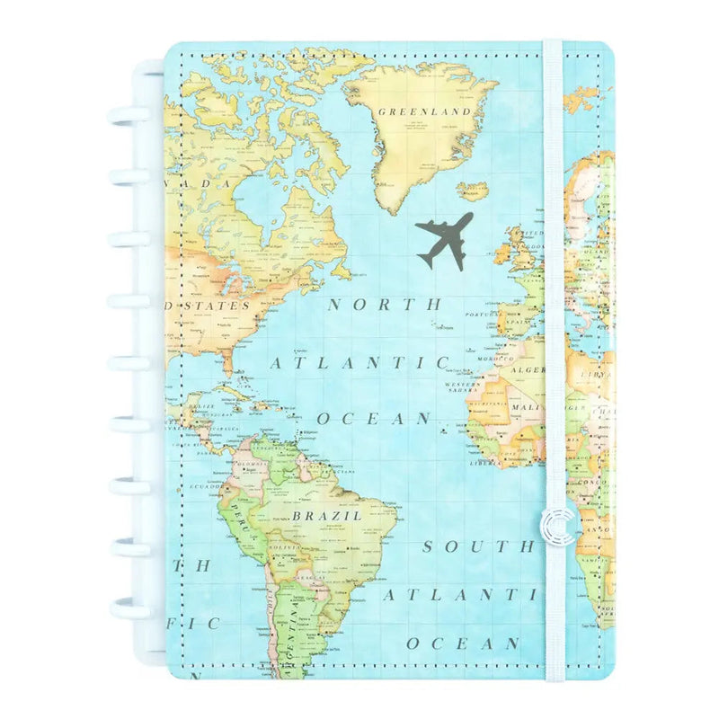 Caderno By Gocase Mapa Mundi