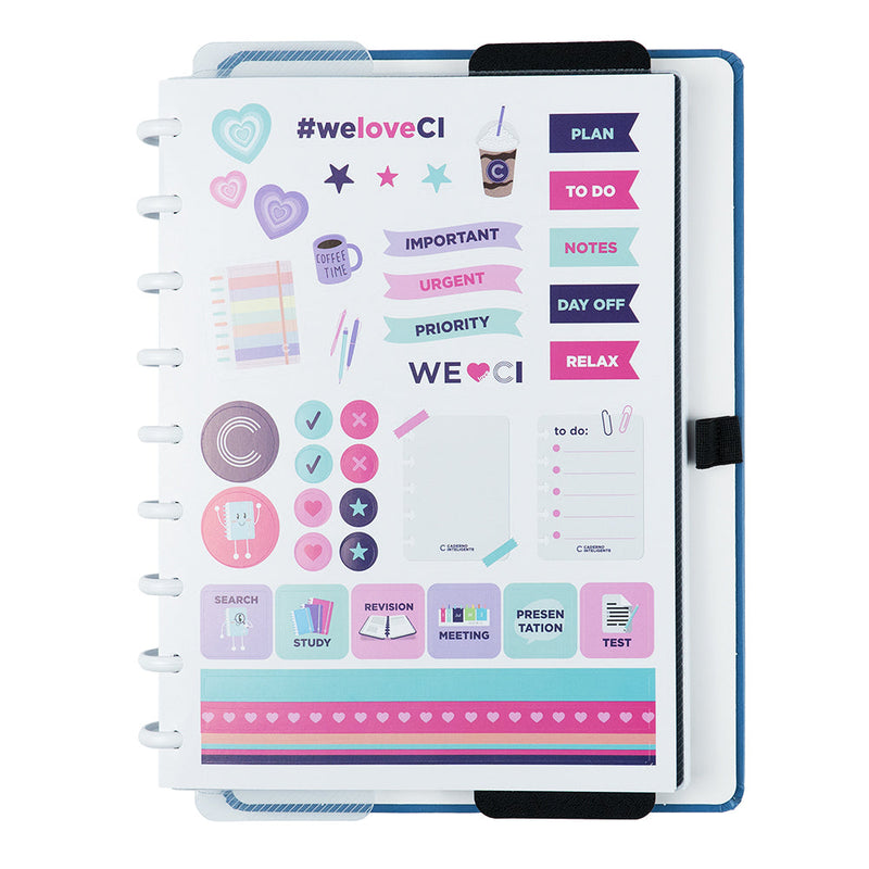 Caderno Deep Blue