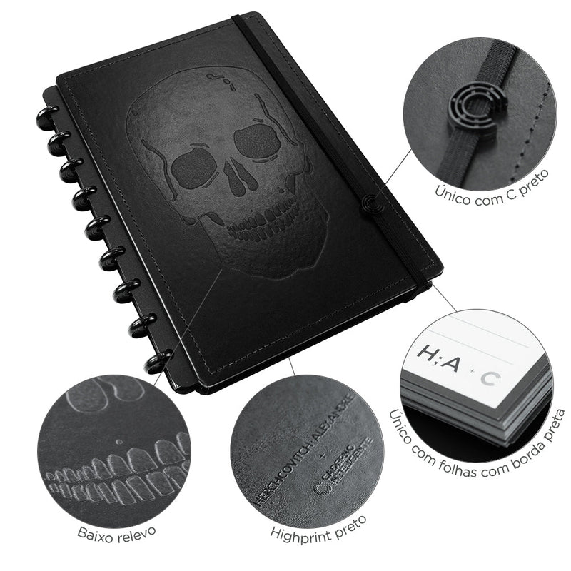 Caderno Alexandre Herchcovitch Black Ink