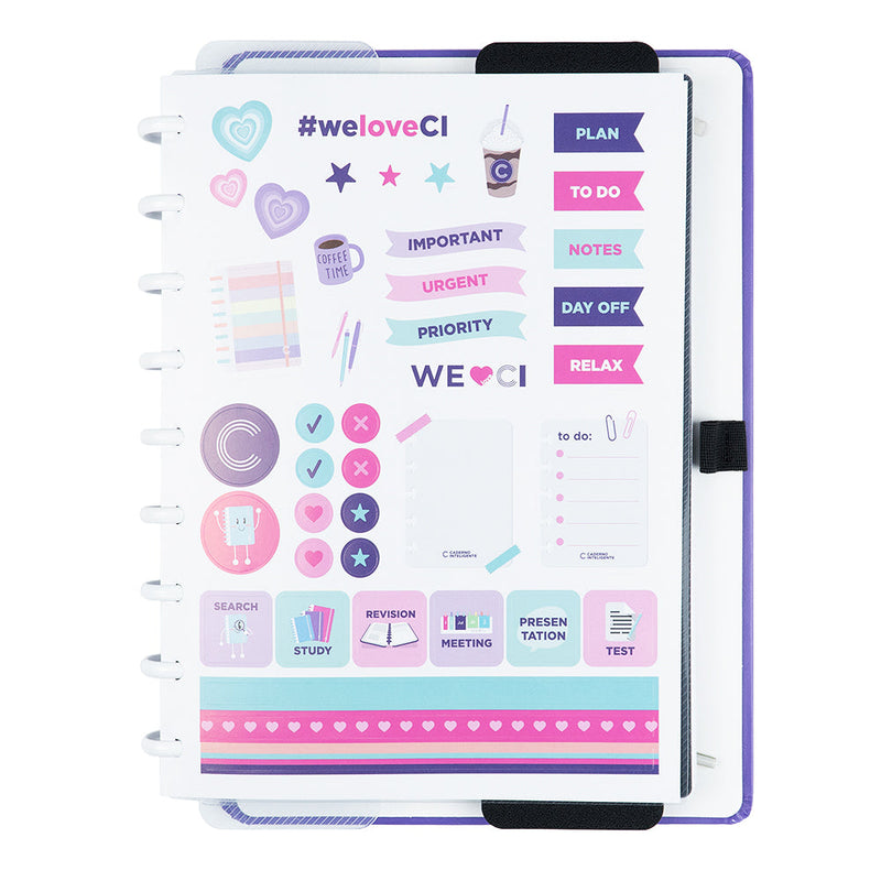 Caderno Intense Purple