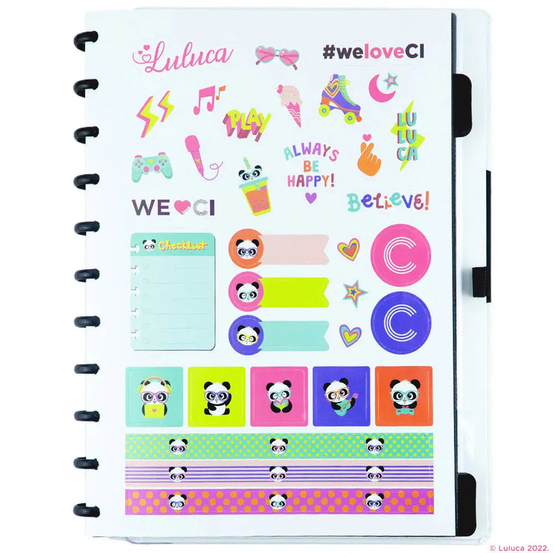 Caderno PandaLu by Luluca