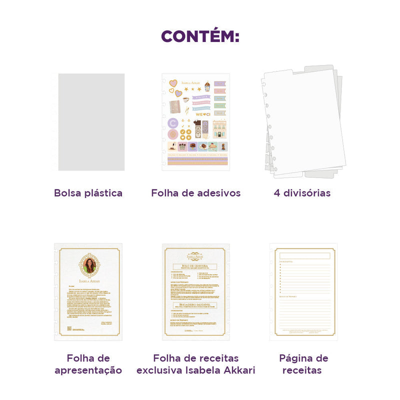 Caderno Purple Key by Isabela Akkari