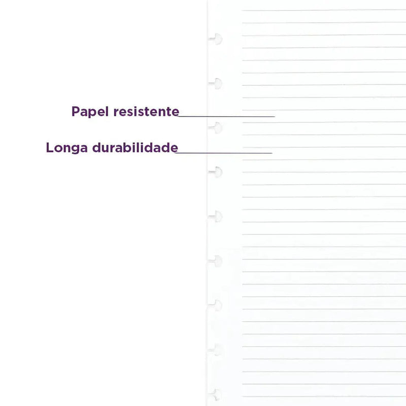 Brinde Refil Pautado A5 90g