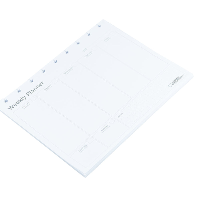 Brinde Refil Weekly Planner My Frame