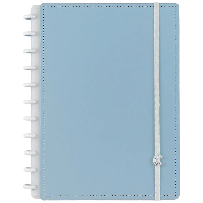 Caderno Azul Pastel