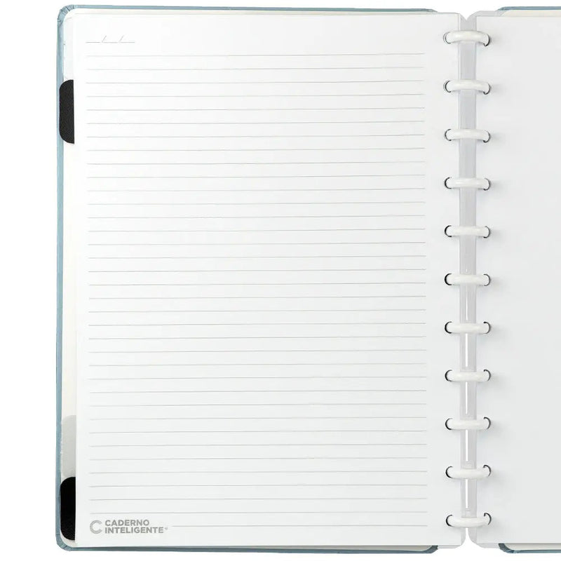 Caderno Azul Pastel