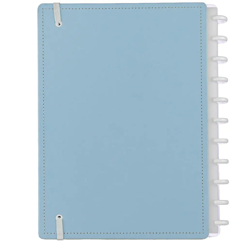 Caderno Azul Pastel